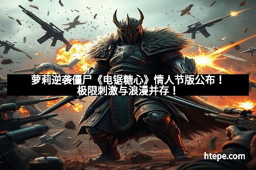 萝莉逆袭僵尸《电锯糖心》情人节版公布！极限刺激与浪漫并存！